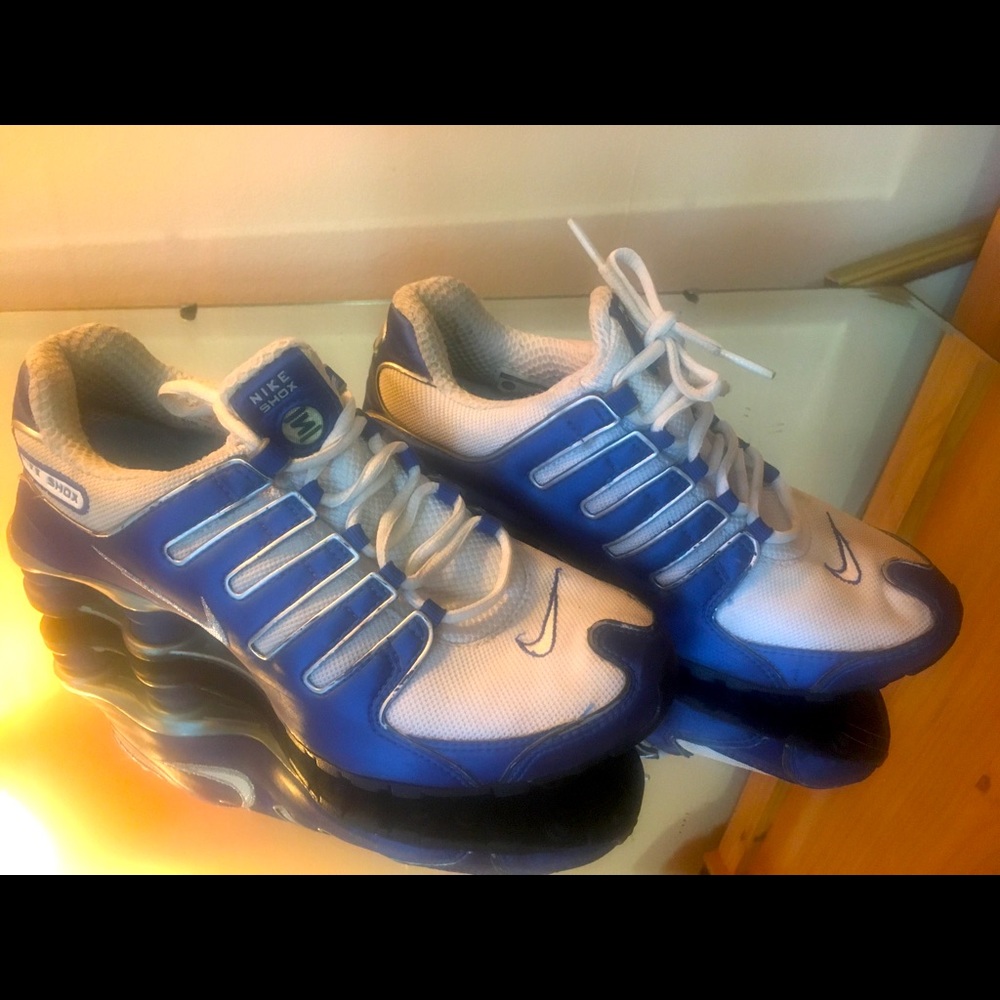Nike Shocks Blue & White!💙